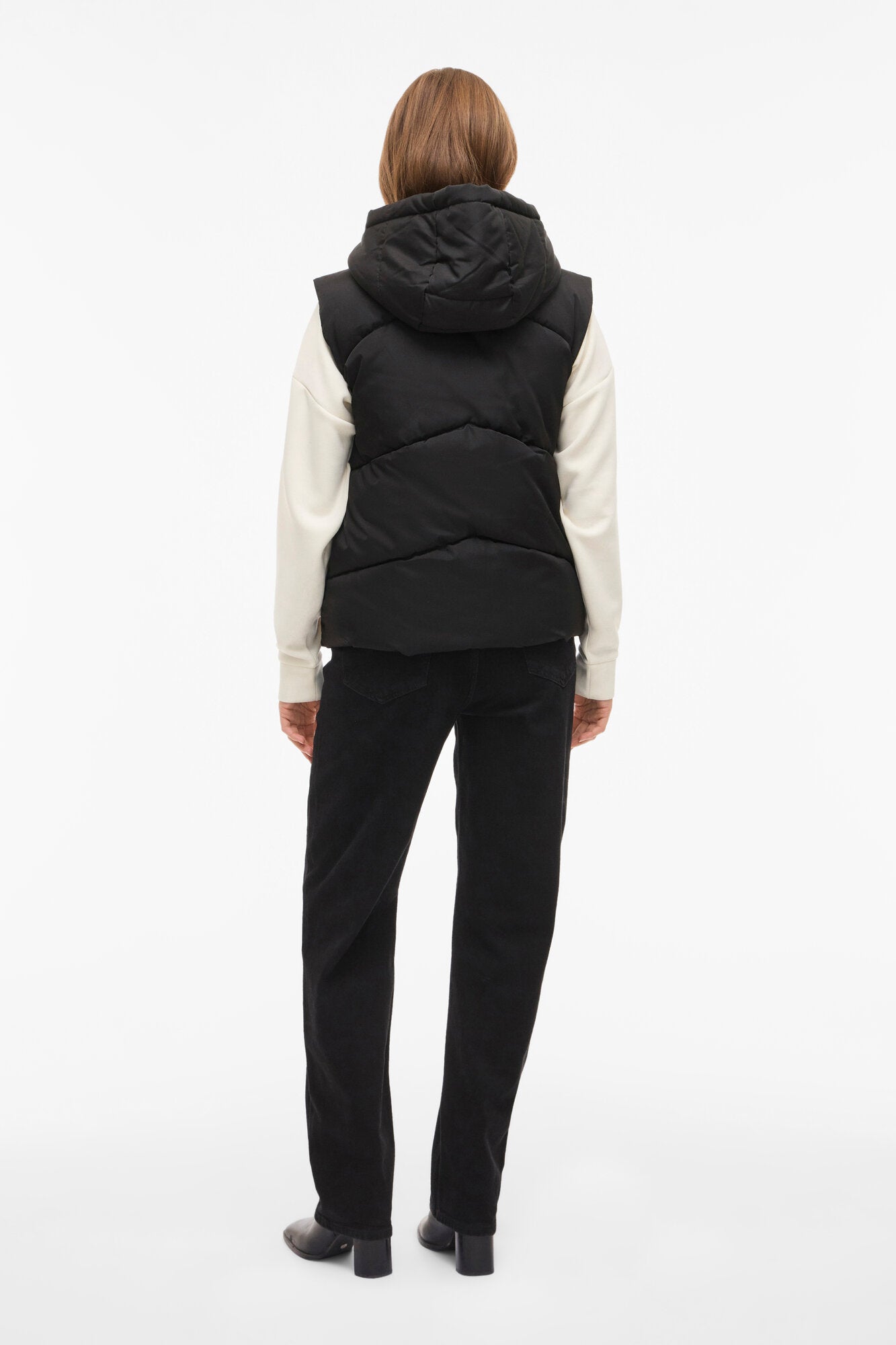 Vikarla puffer vest - sort