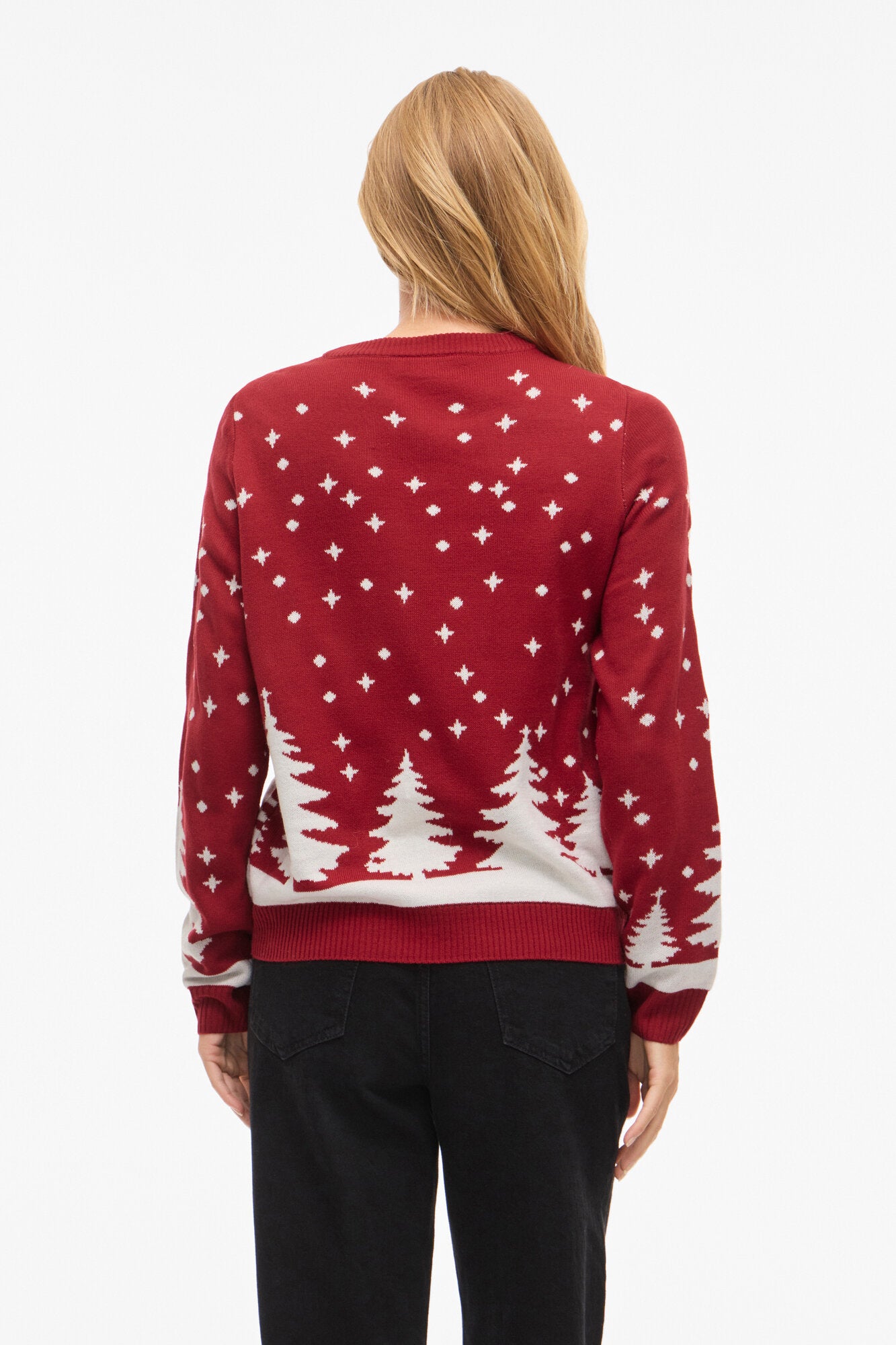 Vichristie striktrøje - Pompeian Red