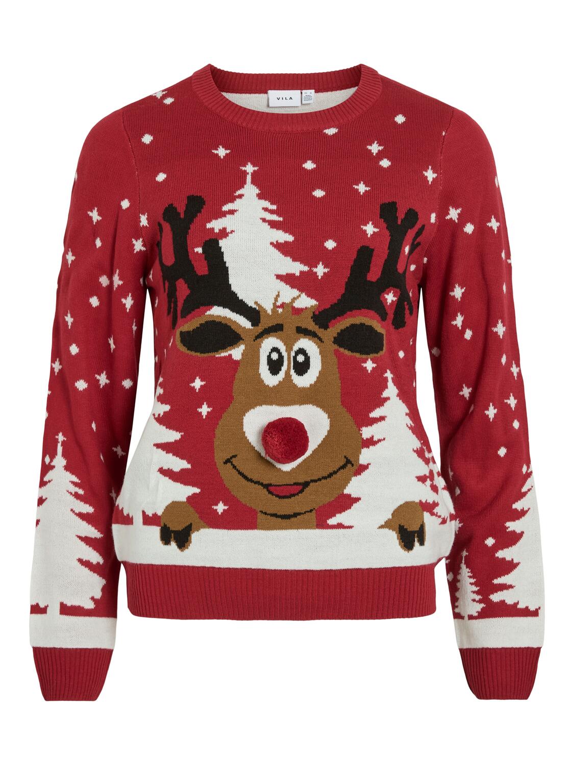 Vichristie striktrøje - Pompeian Red