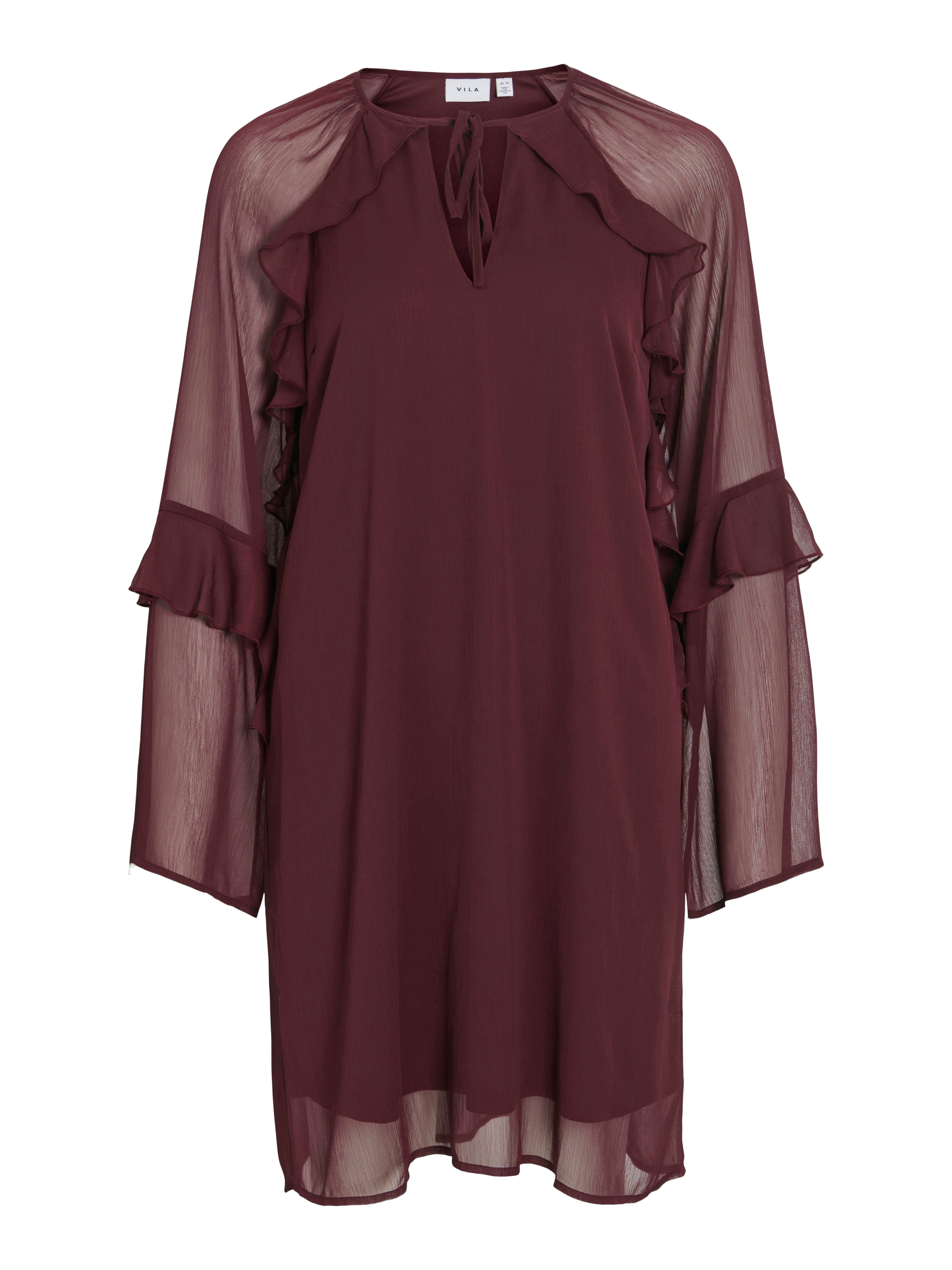 Vivilja Ruffle kjole - Fig