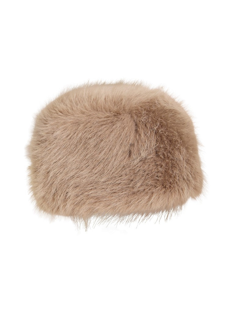Vimolly Pillbox hat - Natural Melange