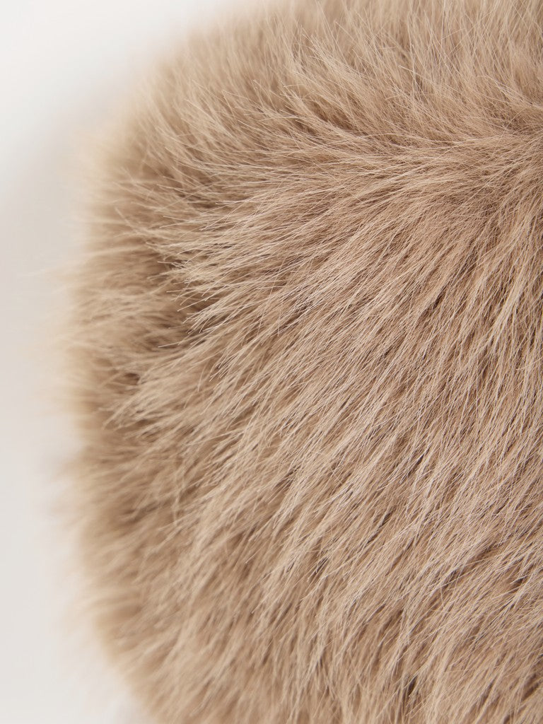 Vimolly Pillbox hat - Natural Melange