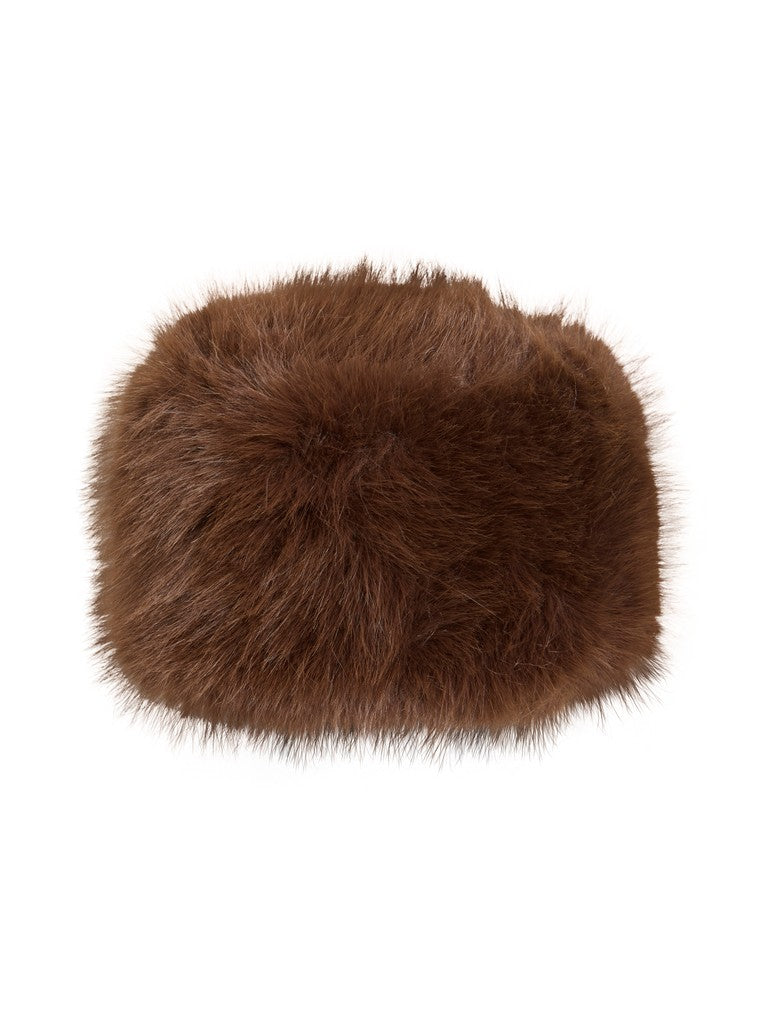 Vimolly Pillbox hat - Coffee Bean