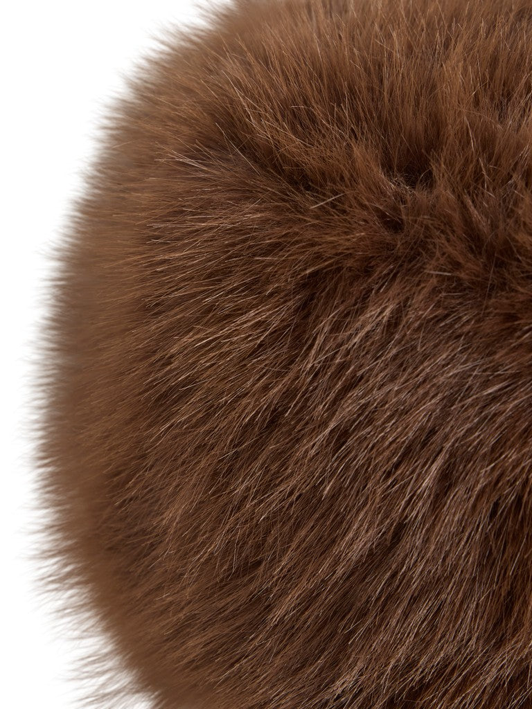 Vimolly Pillbox hat - Coffee Bean
