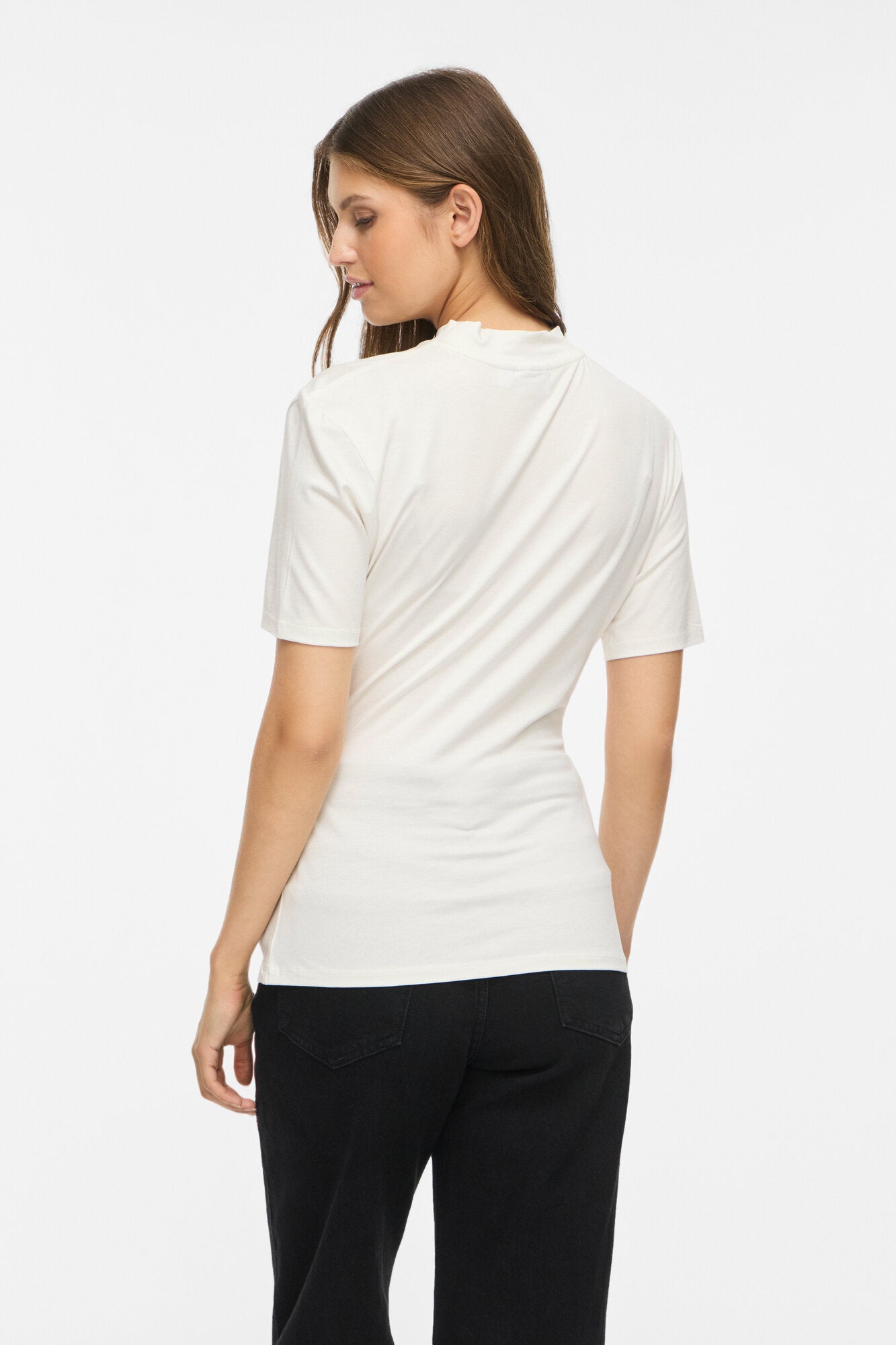 Vipinna Highneck top - Snow White