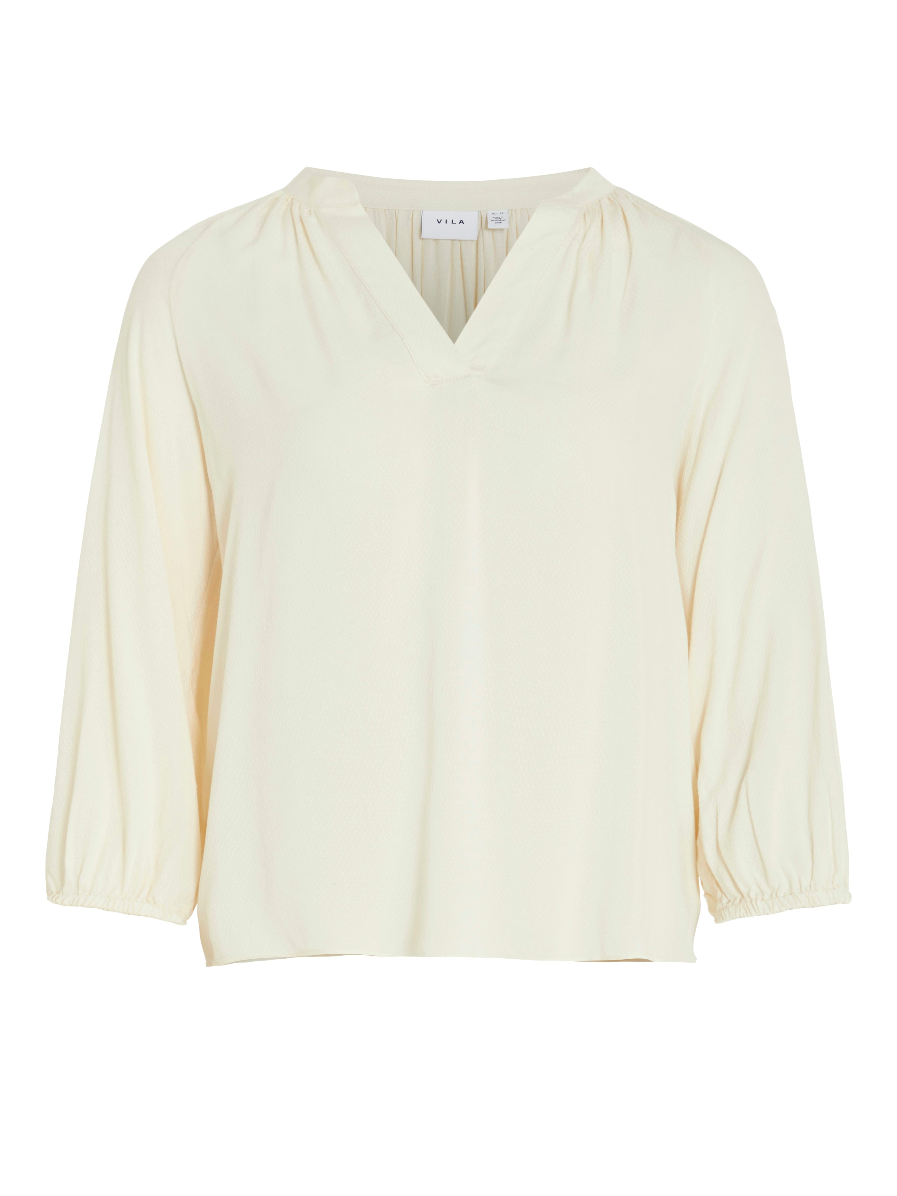 Vimulla V-neck bluse - Birch