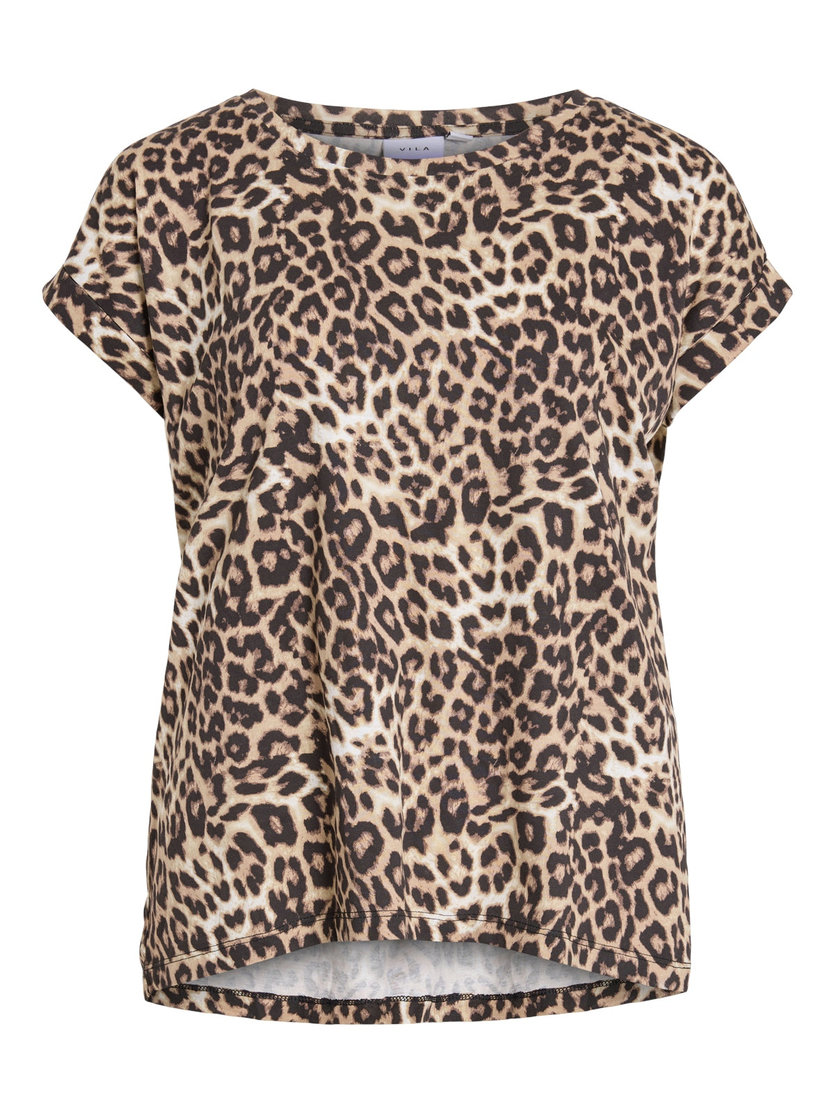 Visybil Dreamers AOP S/S t-shirt - Caramel Café