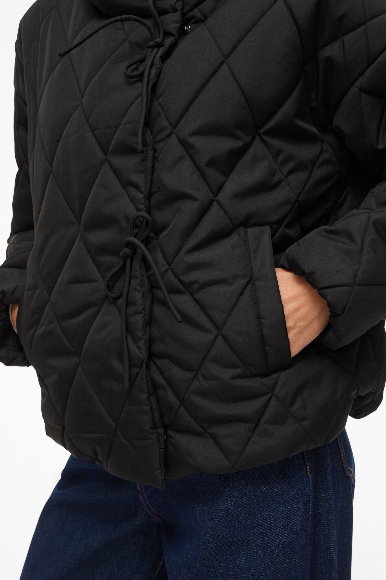 Vibumble puffer jakke - Black Beauty