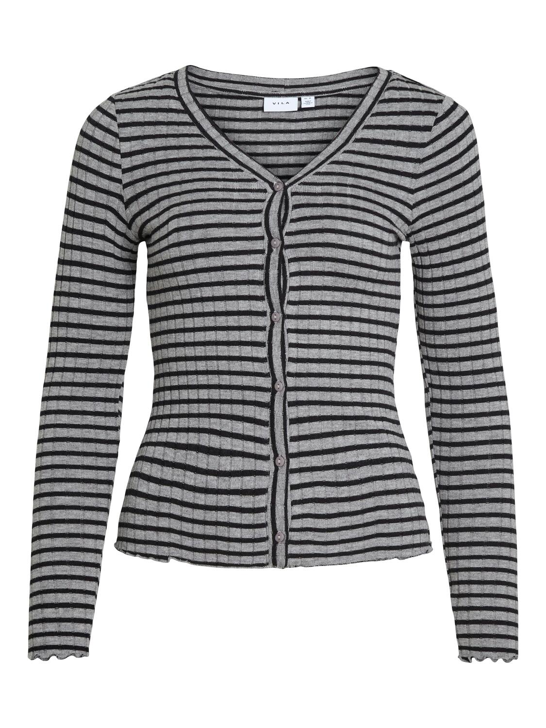 Virika cardigan - Medium Grey Melange