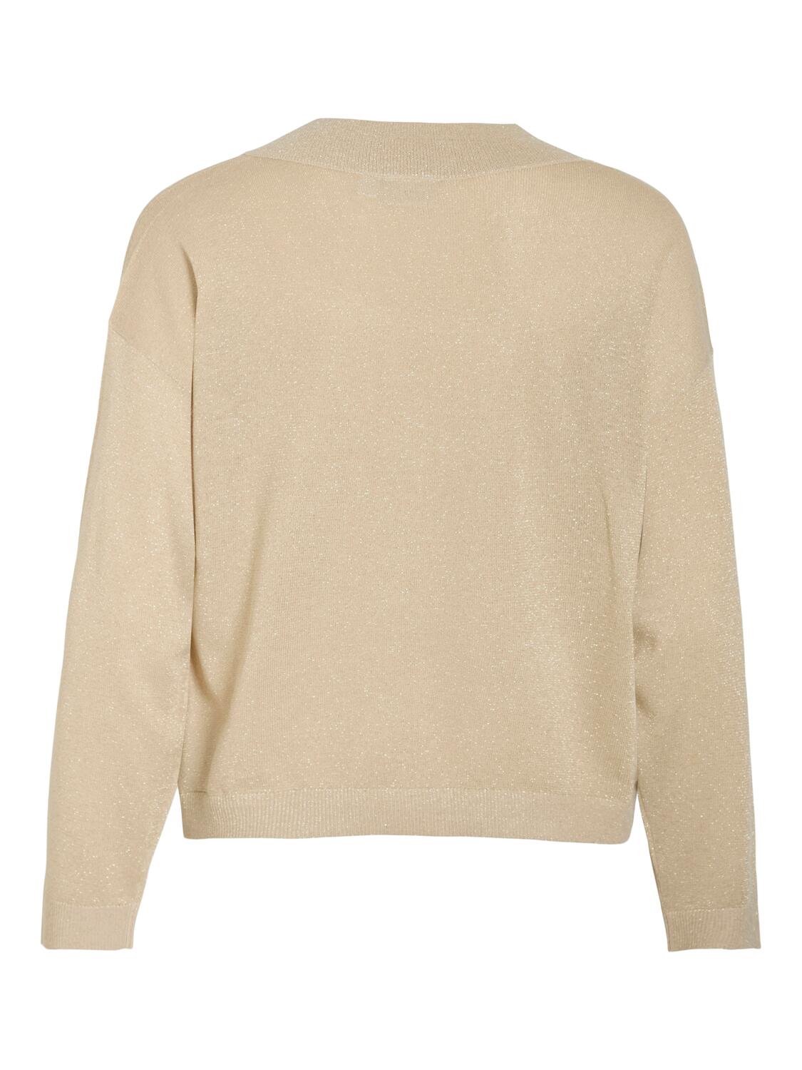 Viginny glimmer bluse - Frosted Almond