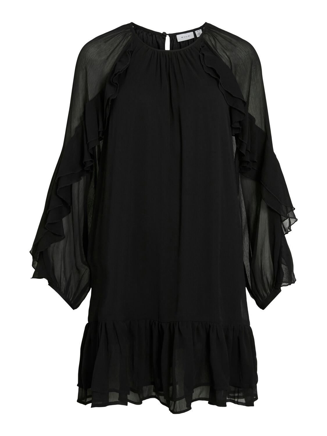 Vibinna flæse kjole - Black Beauty