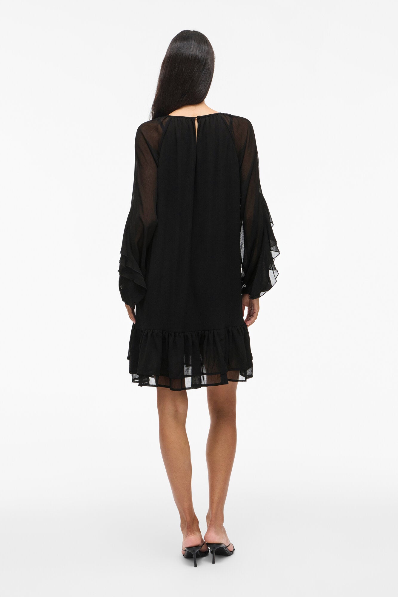 Vibinna flæse kjole - Black Beauty