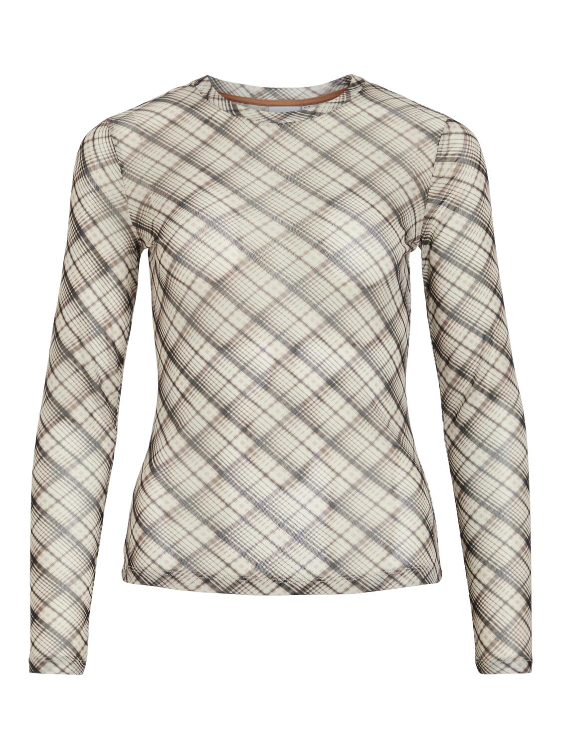 Vivolettis mesh bluse - Birch