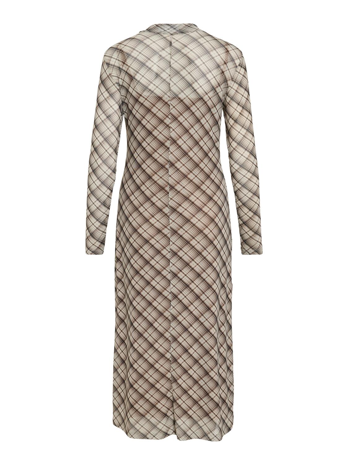 Vivolettis mesh midi kjole - Birch
