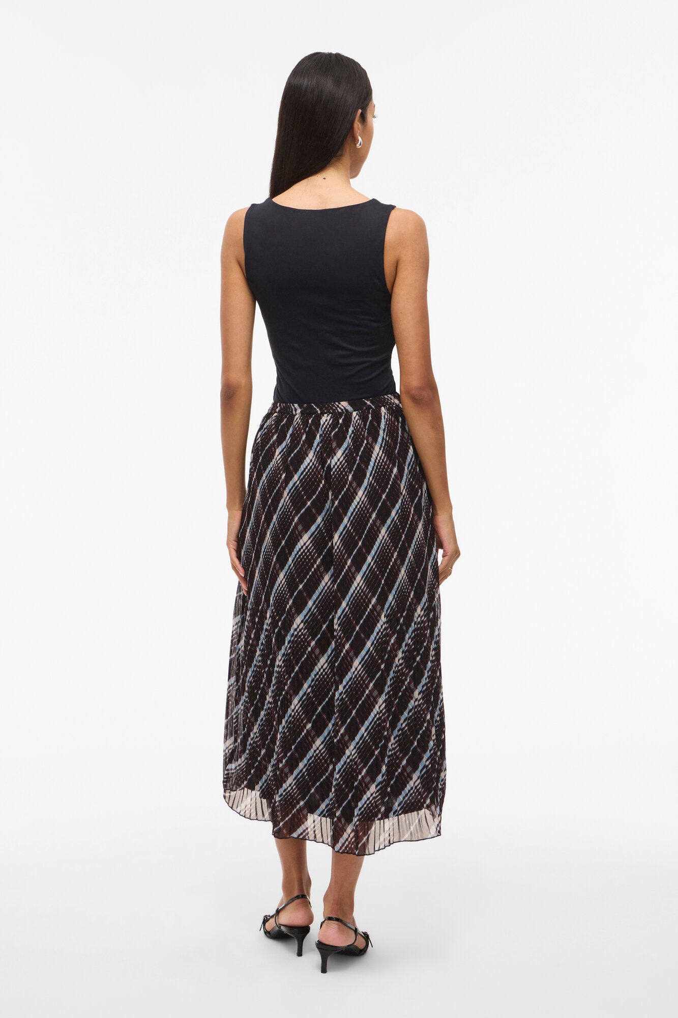 Vidaliana plisse nederdel - Black Beauty