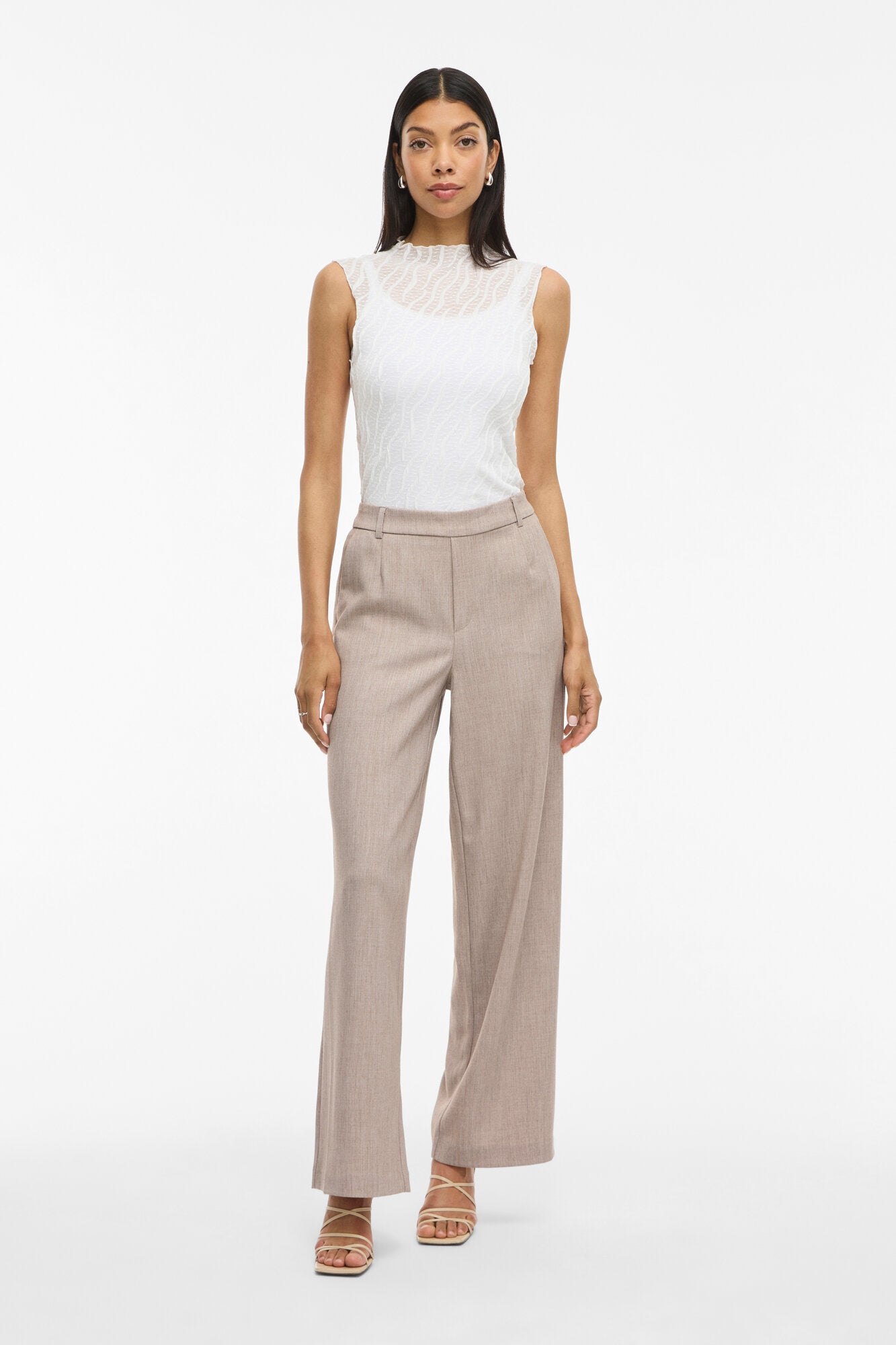 Vivarone bukser - Natural Melange