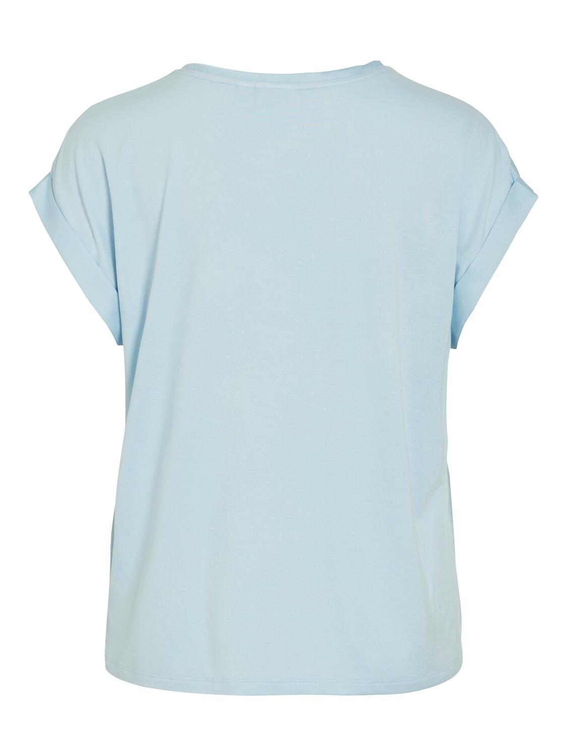 Viellette Satin top - Nantucket Breeze
