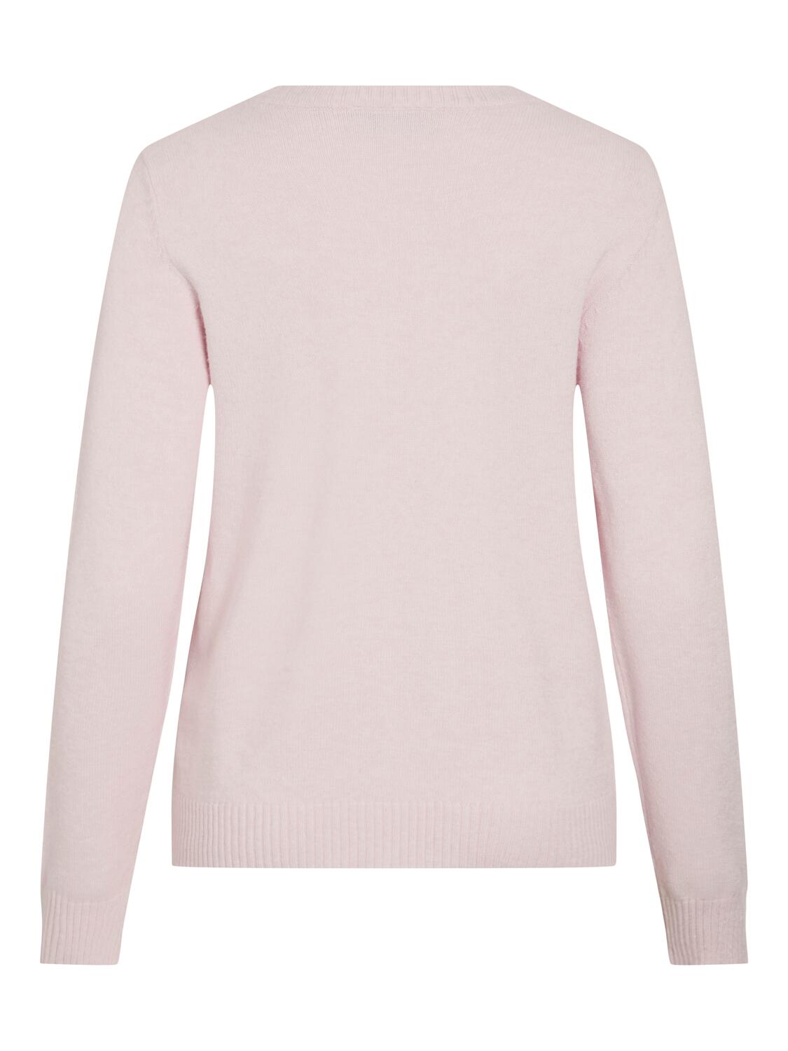 Viril O-Neck striktrøje - Cherry Blossom