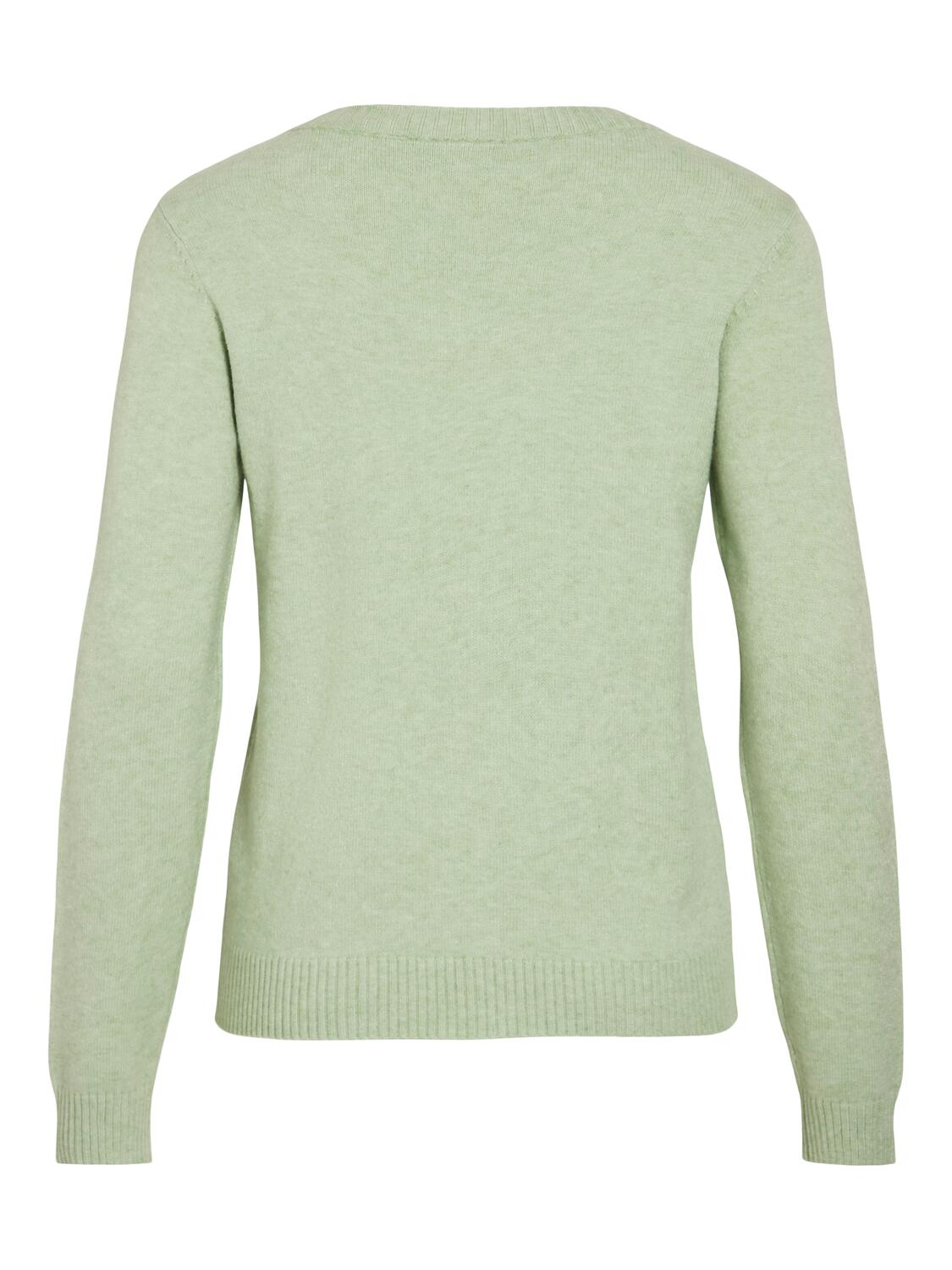 Viril O-Neck striktrøje - Smoke Green