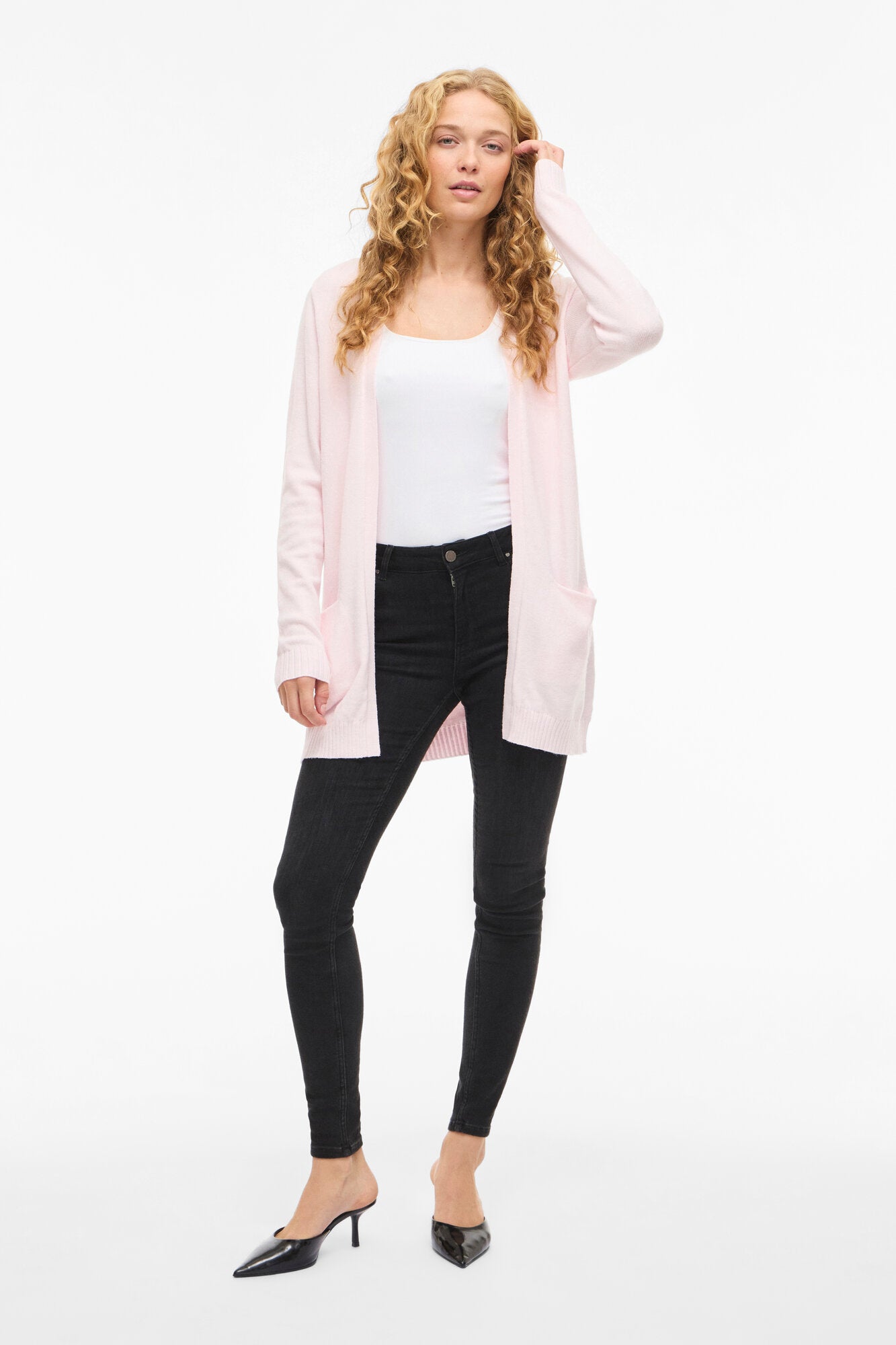 Viril Open cardigan - Cherry Blossom