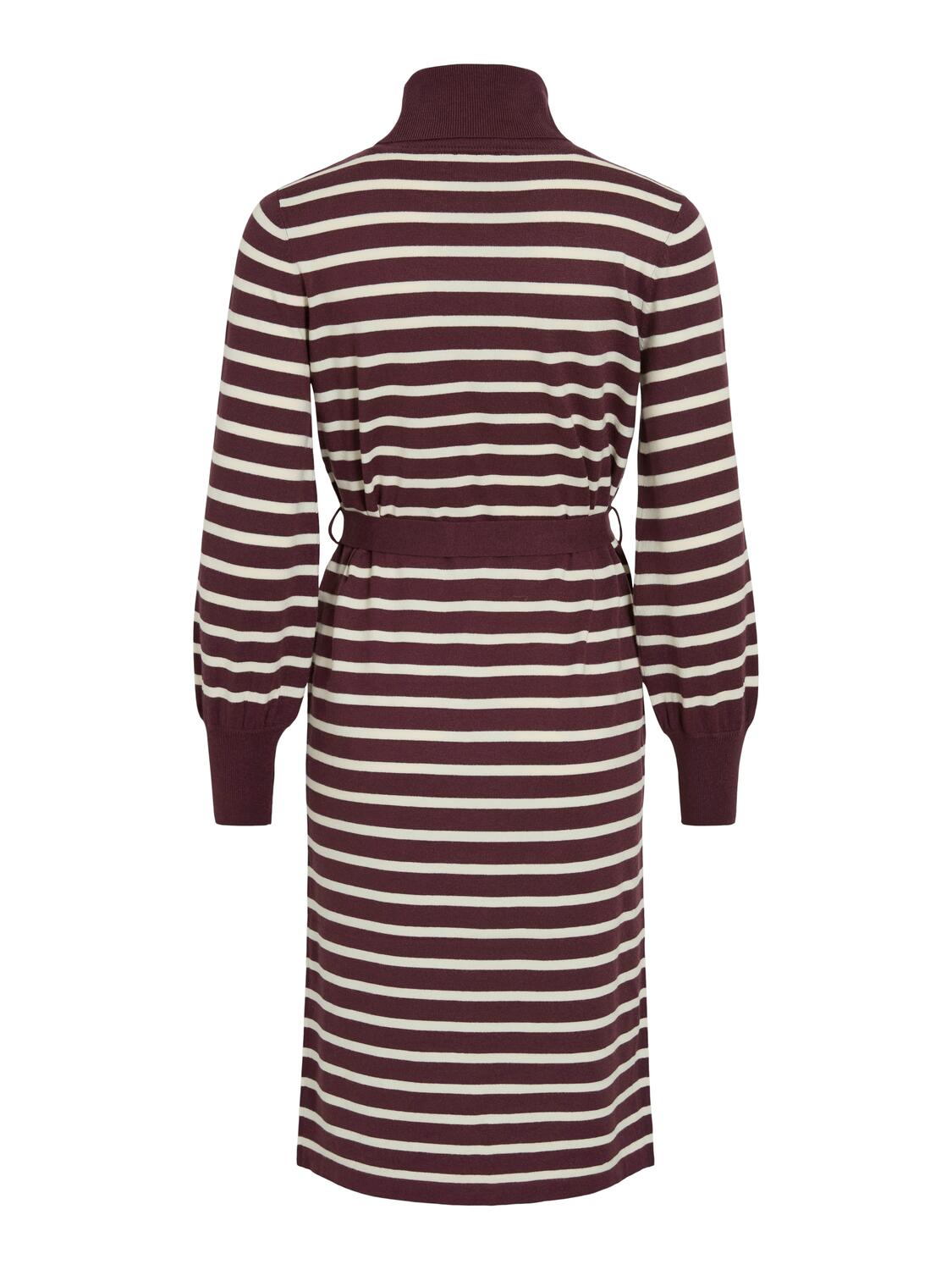 Viamanda turtleneck strik kjole - Fig