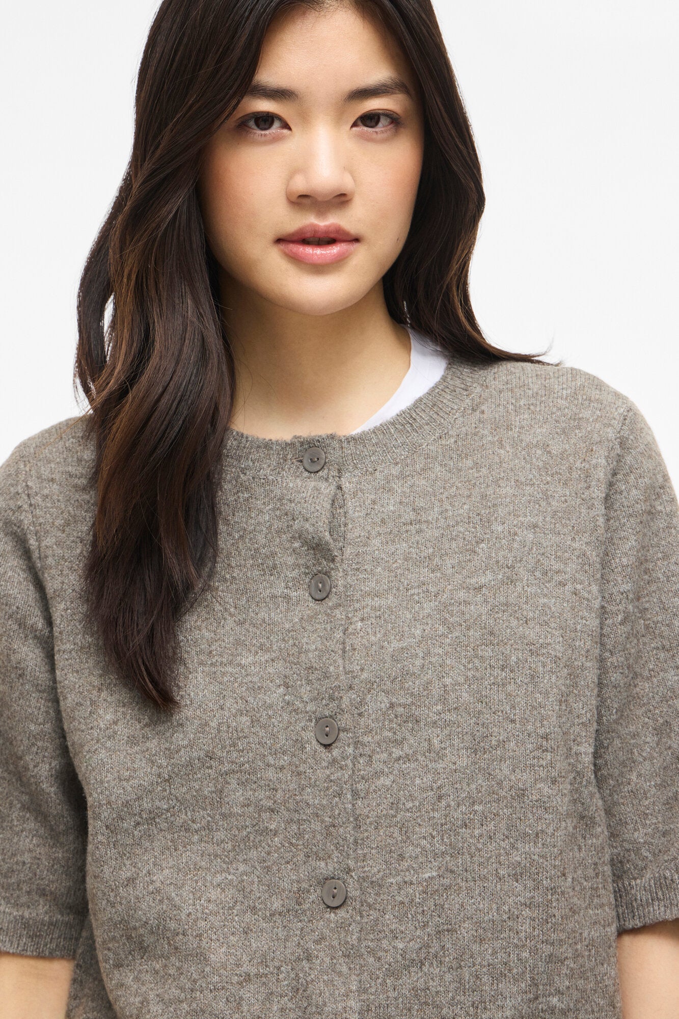 Viliga kortærmet cardigan - Falcon