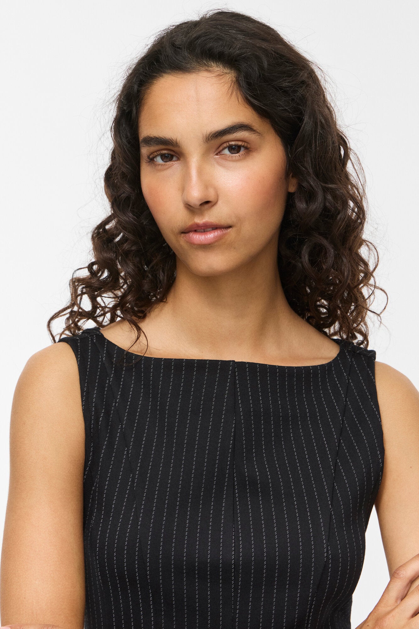 Vimastriba Boat Neck top - Black Beauty