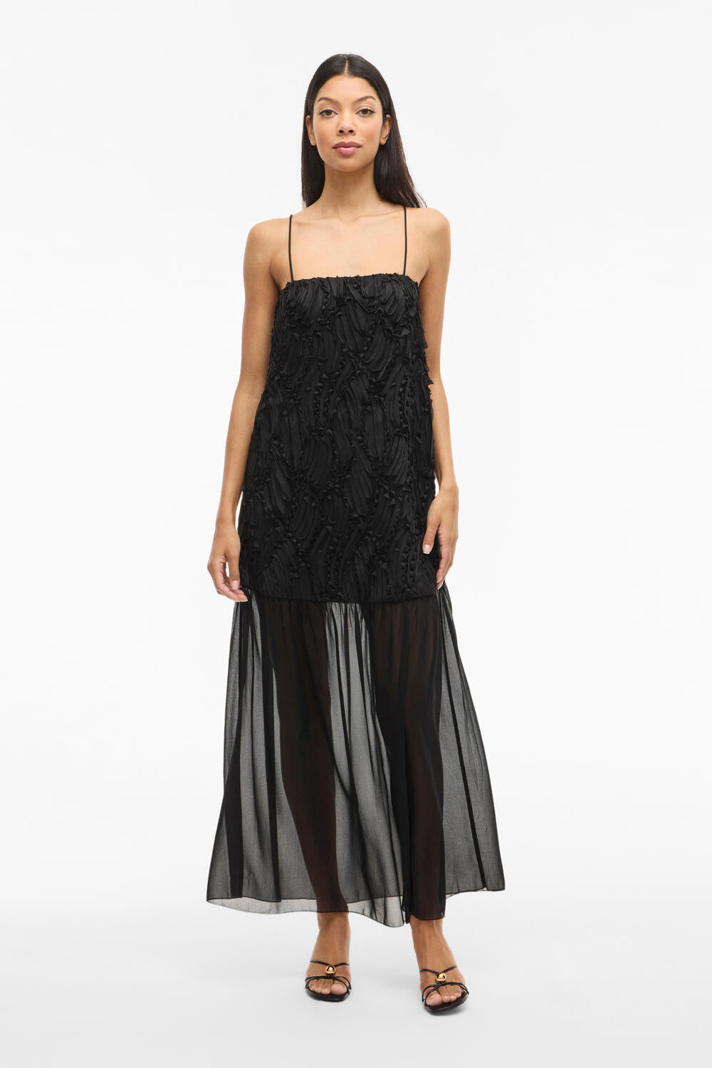 Visilla Strap kjole - sort