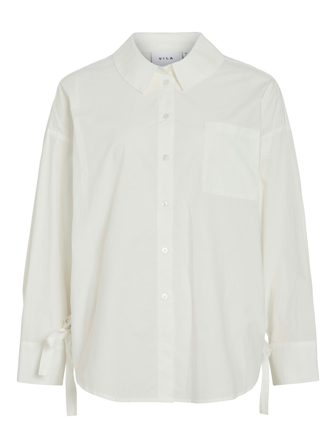 Visiji Lacing skjorte - Cloud Dancer