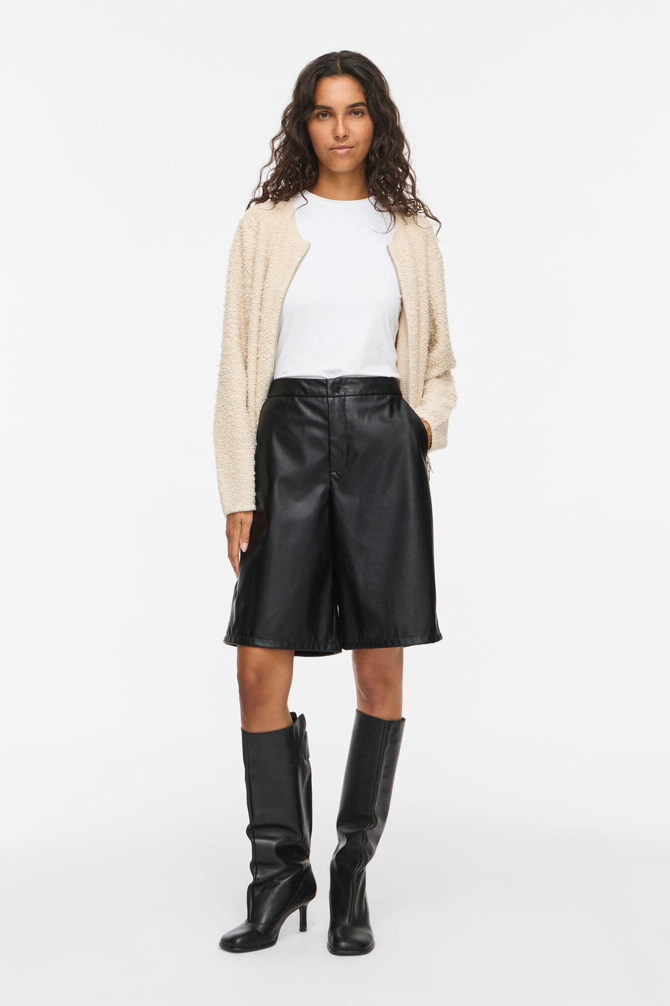 Viannu bermudashorts - Black Beauty