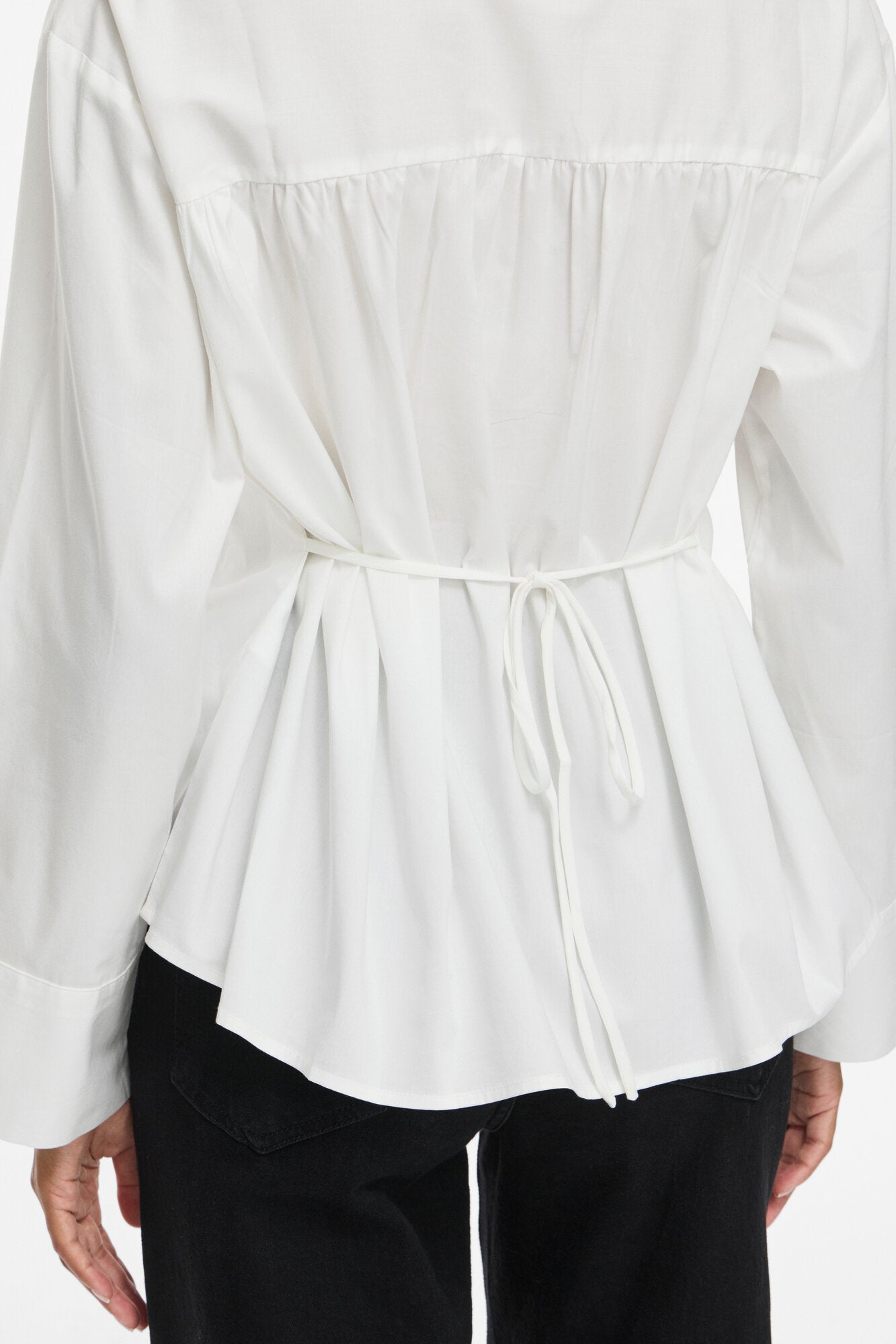Vionelly Back Detail skjorte - Snow White