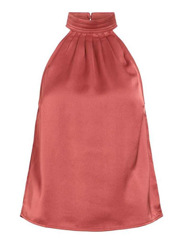 Vienid Halterneck top - Marsala