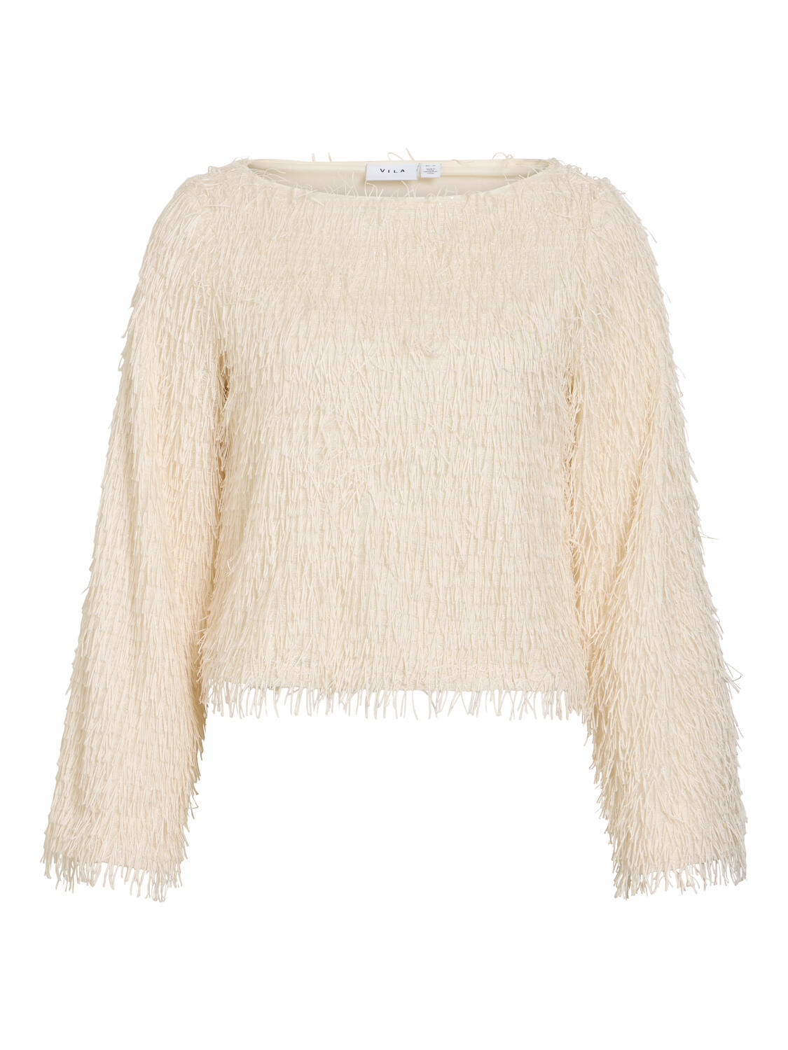 Vitoi L/S Boatneck bluse – Birch