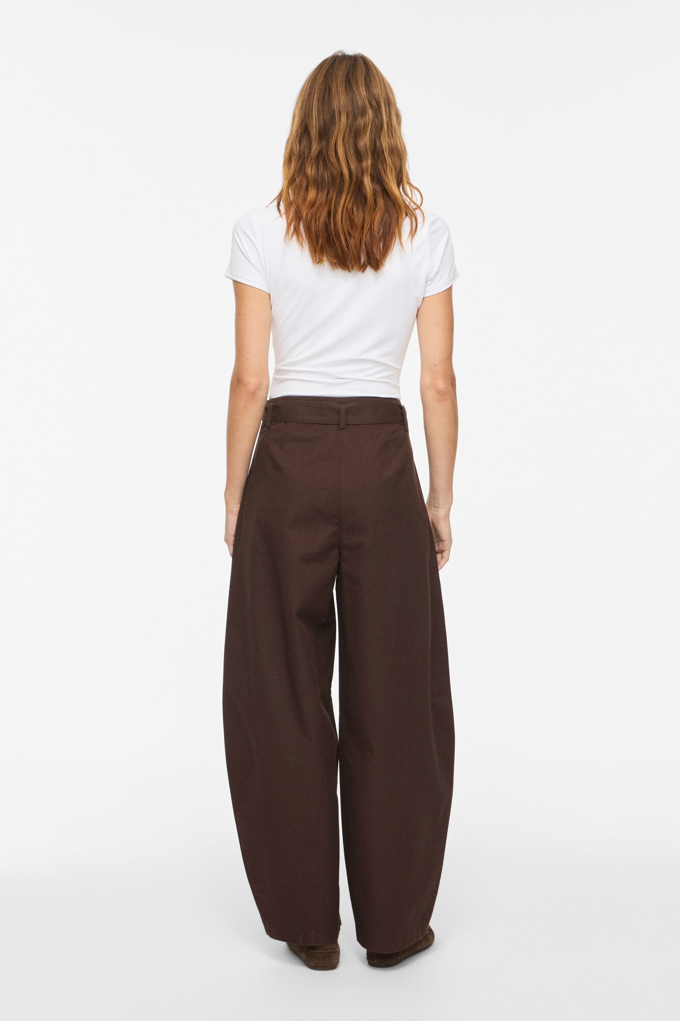 Vijemma barrel jeans – Coffee Bean
