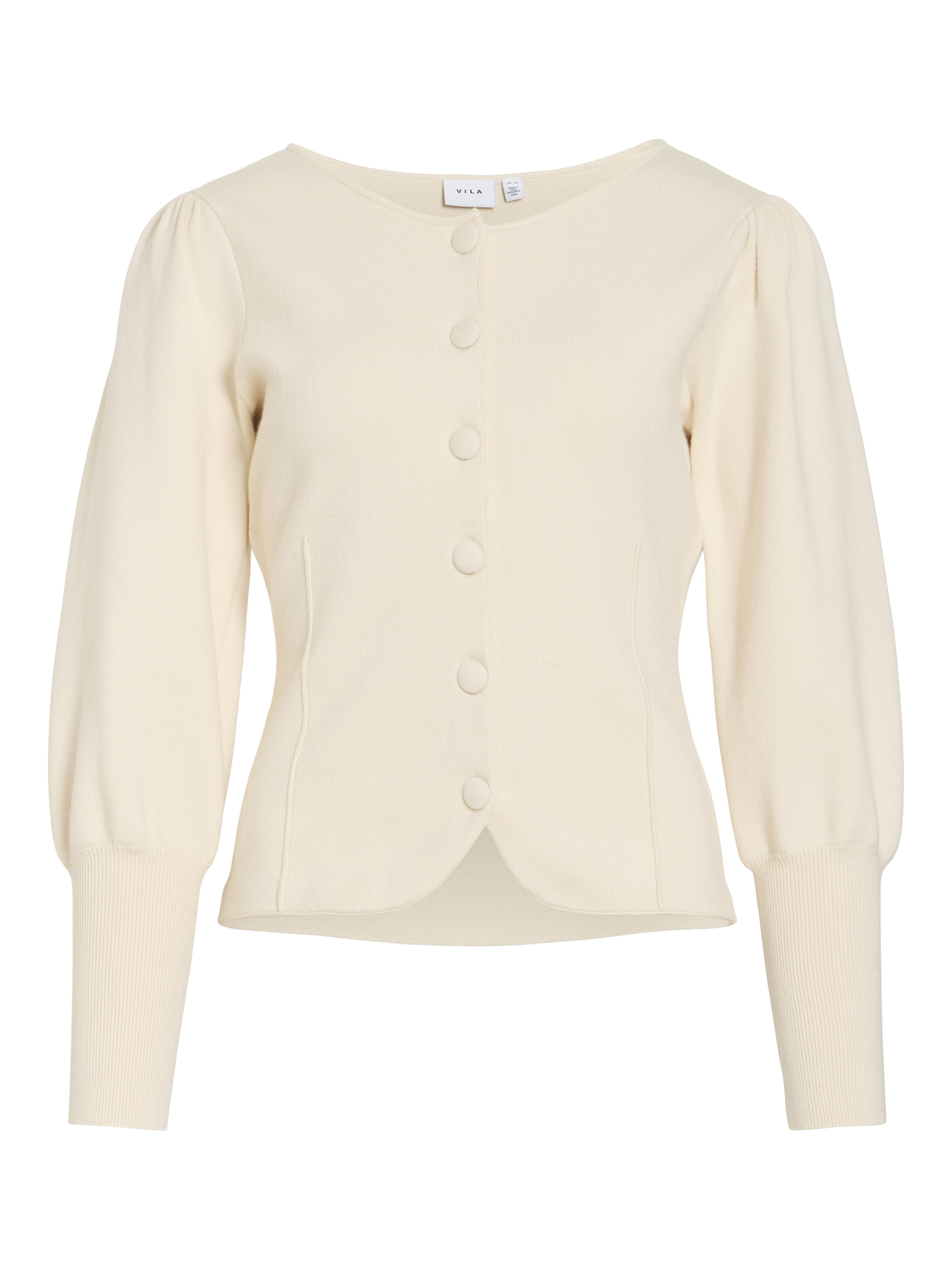 Vicassie Boat Neck cardigan - Birch