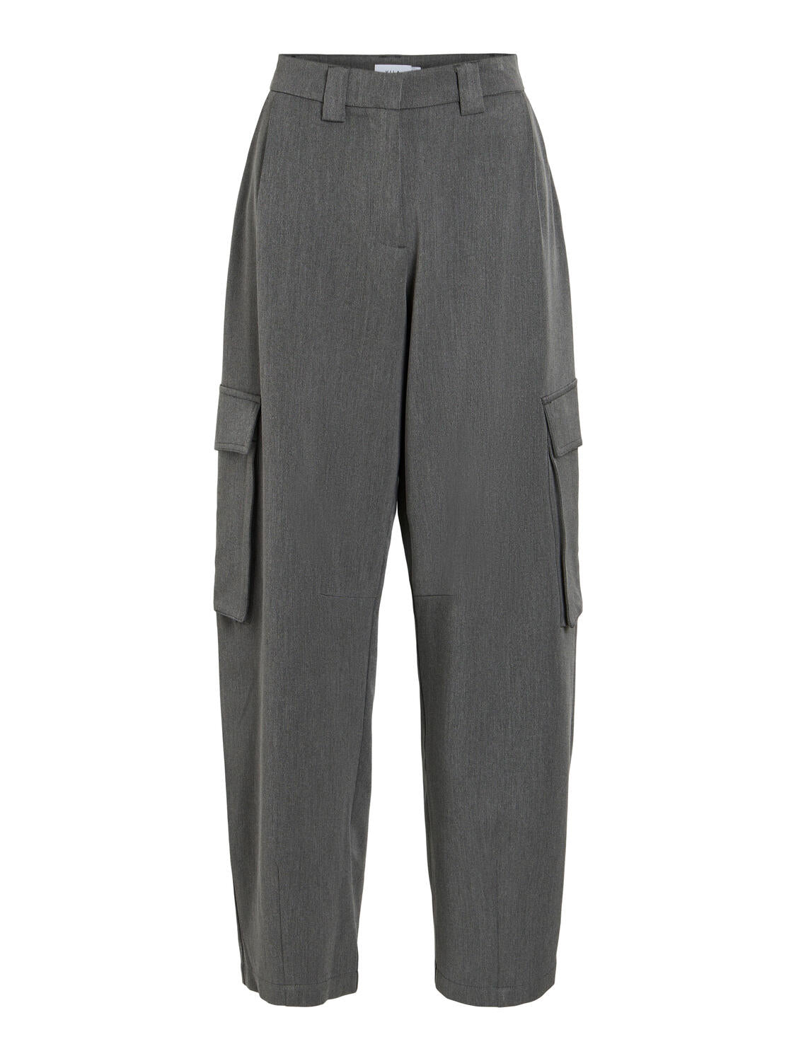 Viofelia Barrel bukser – Dark Grey Melange