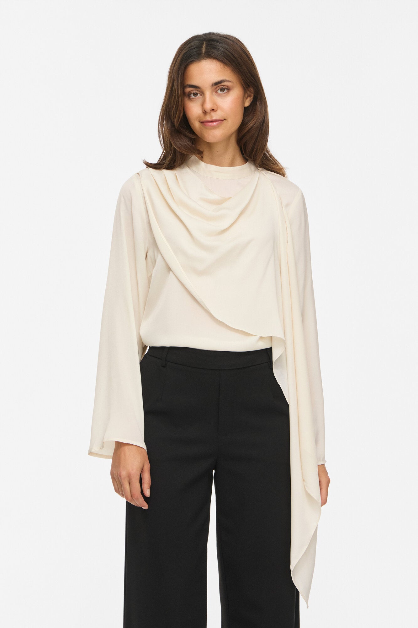 Vininae O-Neck top – Birch