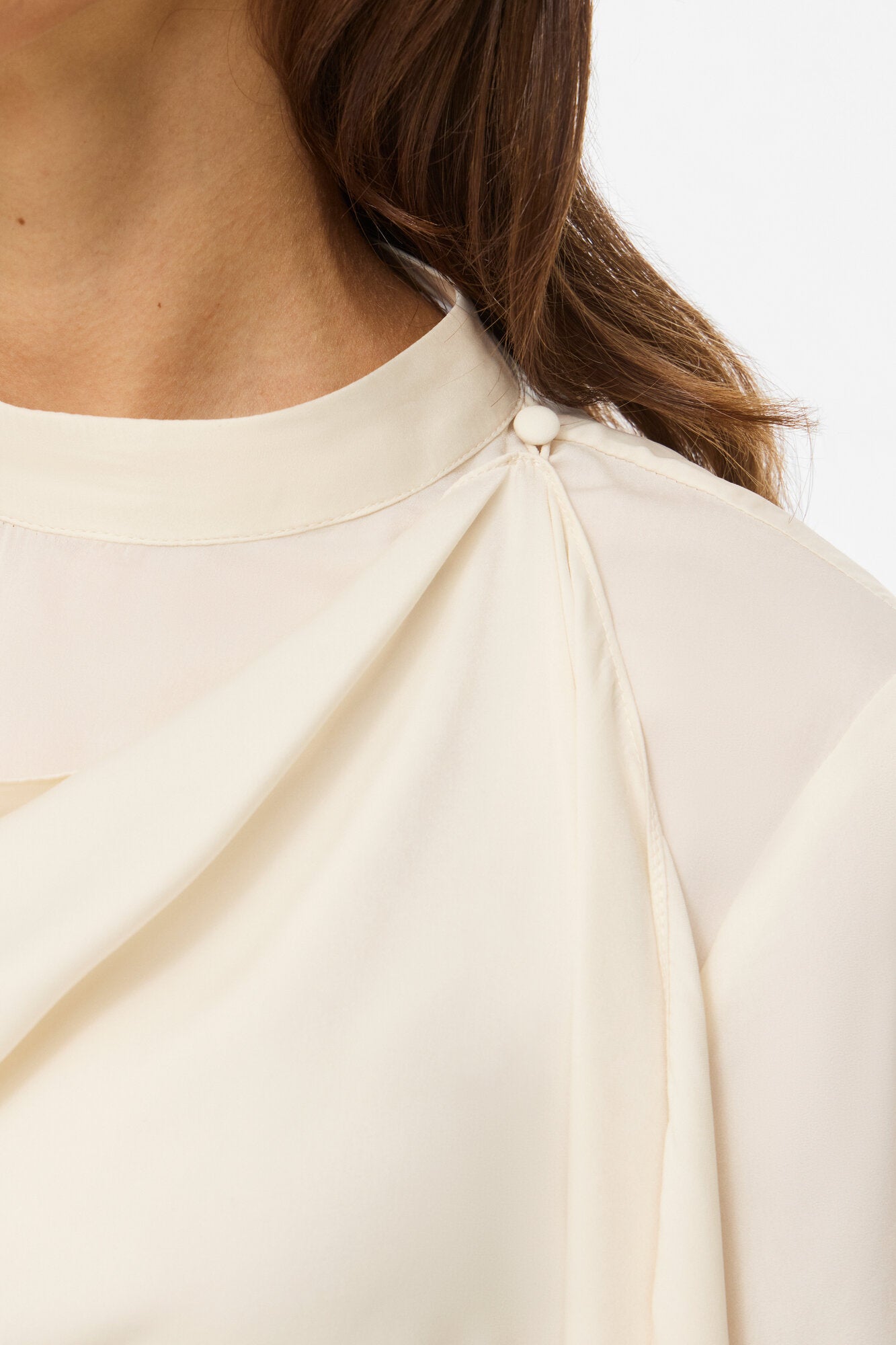 Vininae O-Neck top – Birch