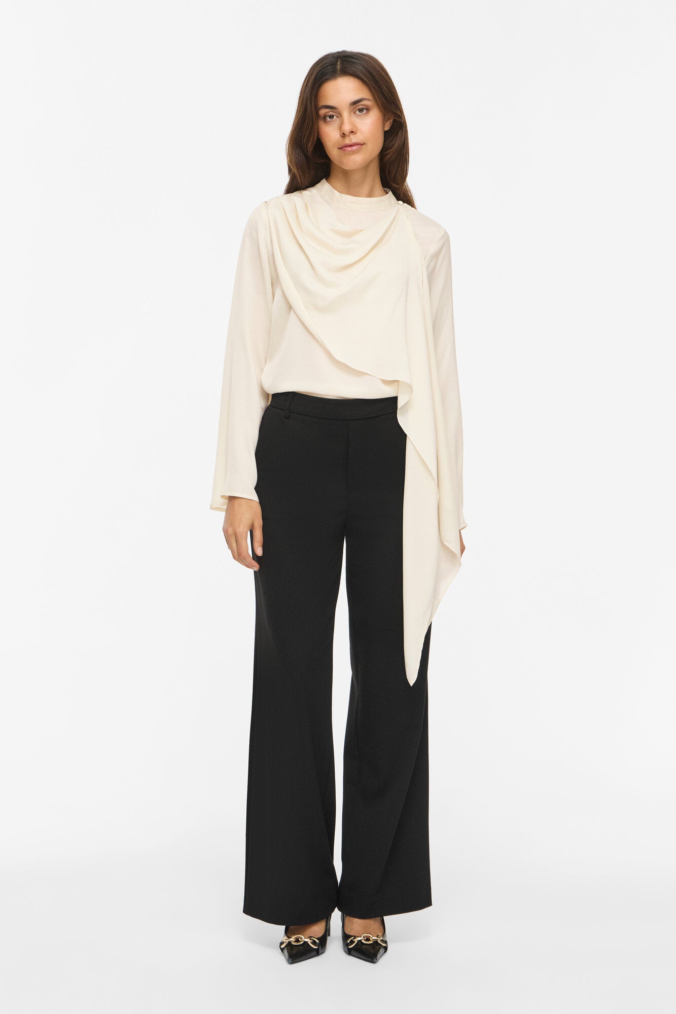 Vininae O-Neck top – Birch
