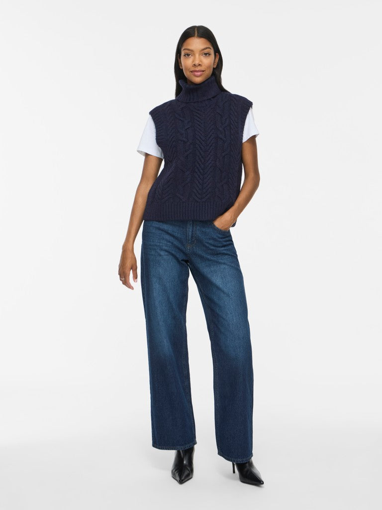 Viopa strikvest - Navy Blazer
