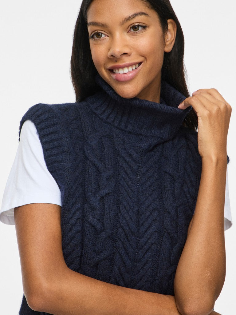 Viopa strikvest - Navy Blazer