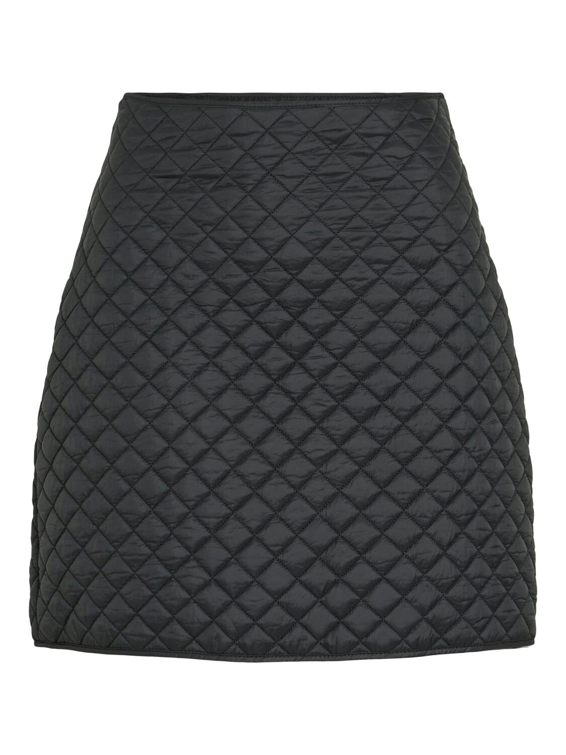 Vibenji Quilted nederdel - sort