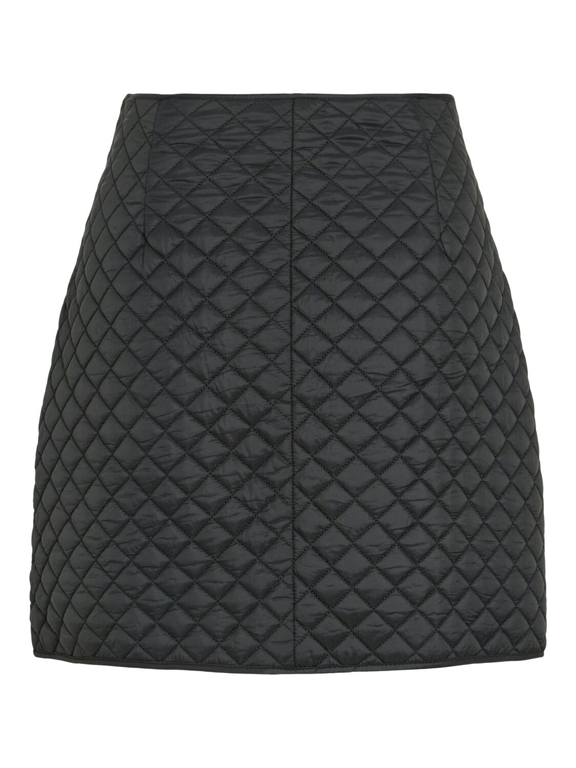 Vibenji Quilted nederdel - sort