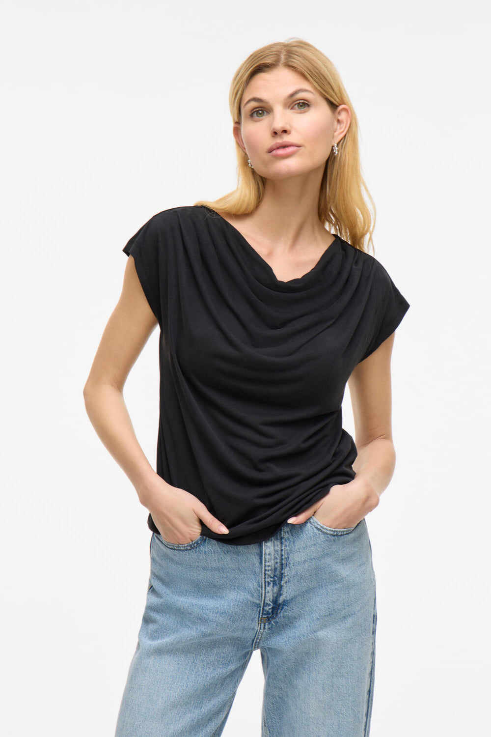 Vimodala Waterfall top - Black Beauty