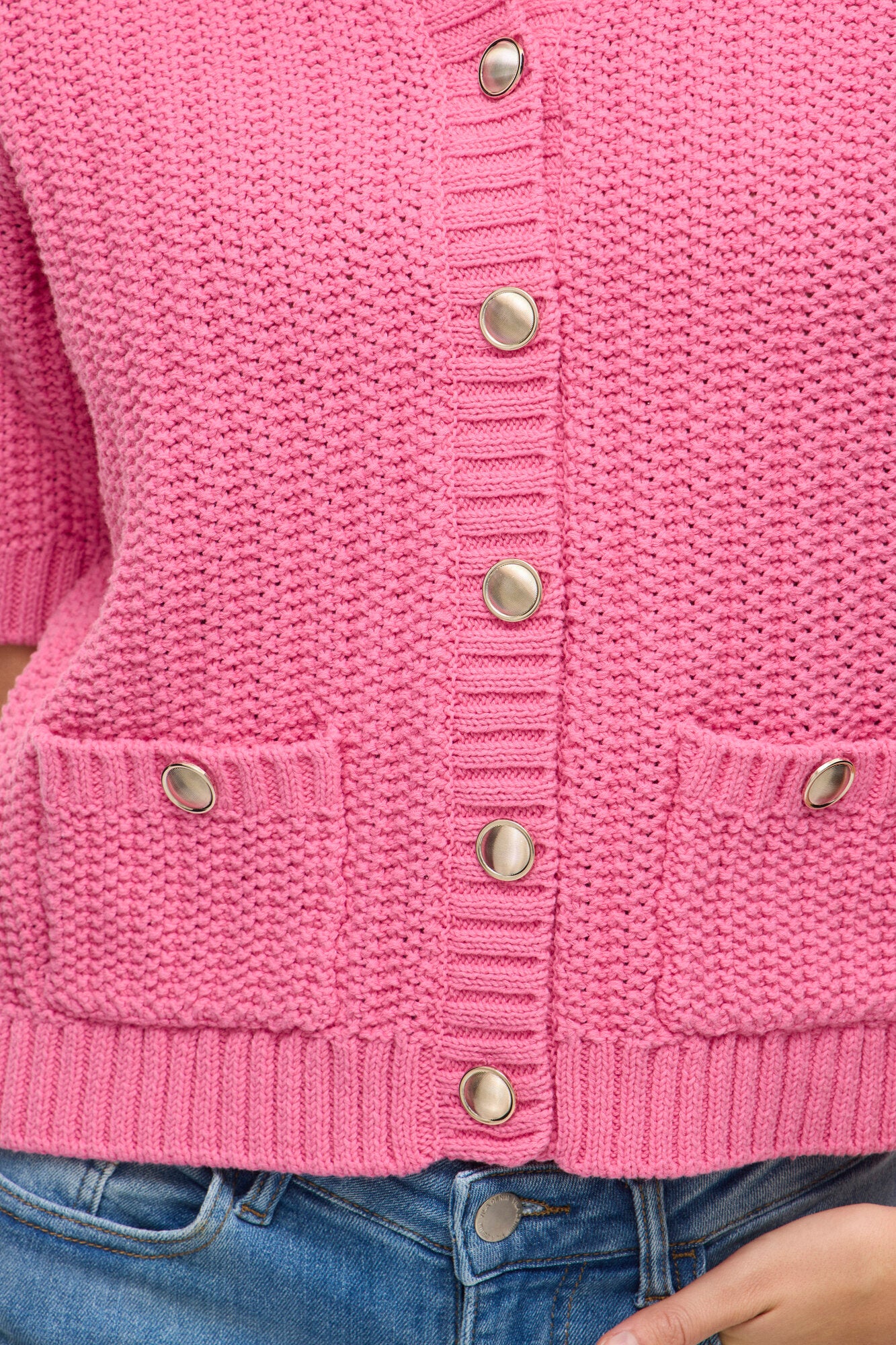 Vigeorgie cardigan - Sangria Sunset