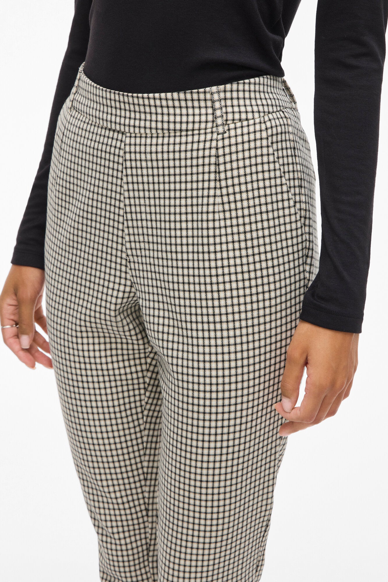 Vivarone ternet slim bukser - Birch