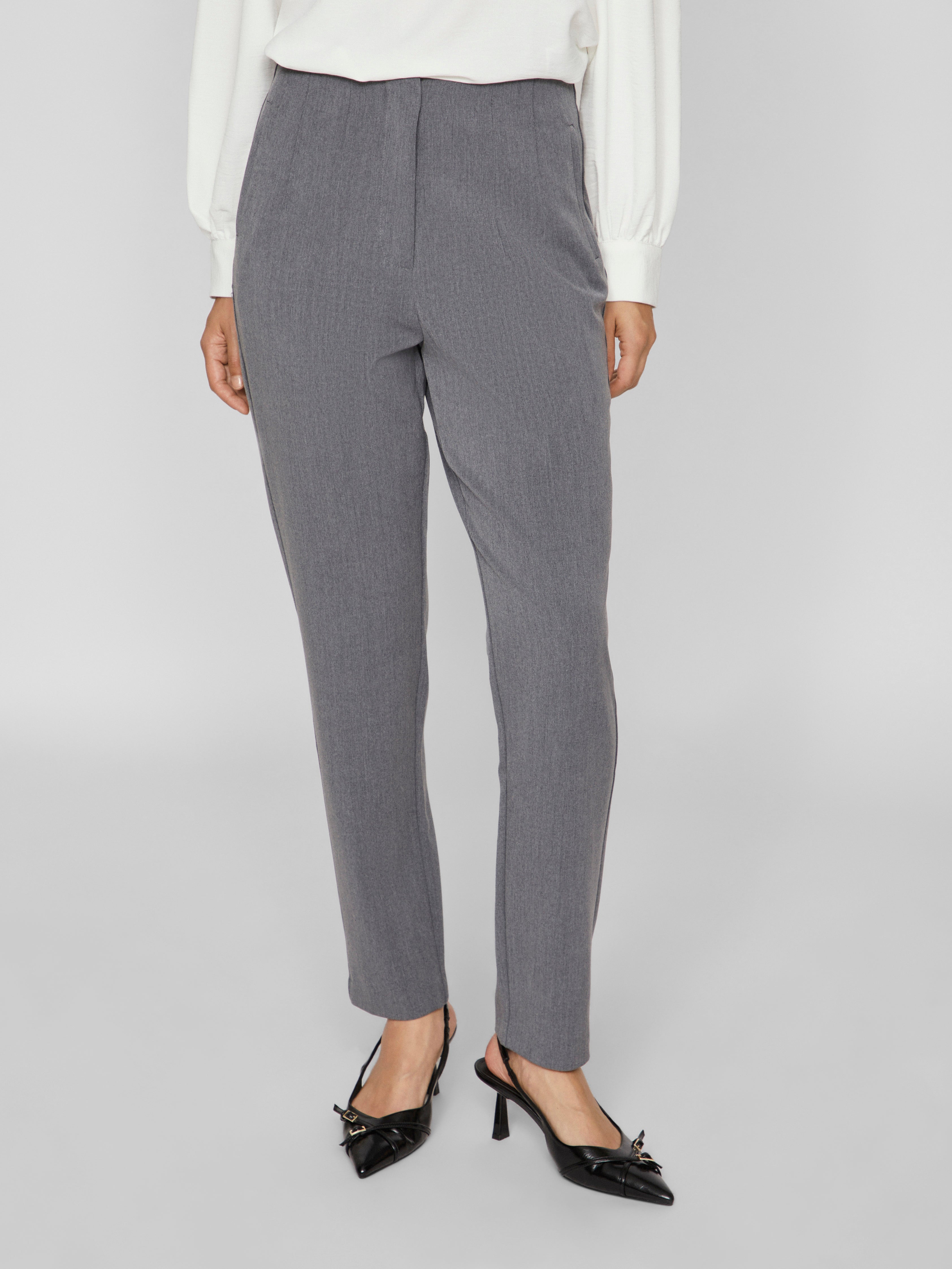 Vivarone HW bukser - Medium Grey Melange