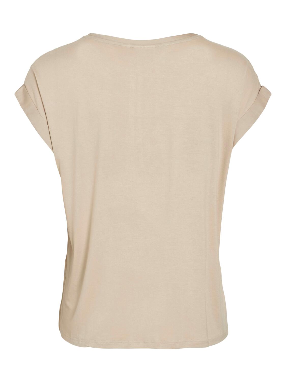 Viellette Satin top - Cement