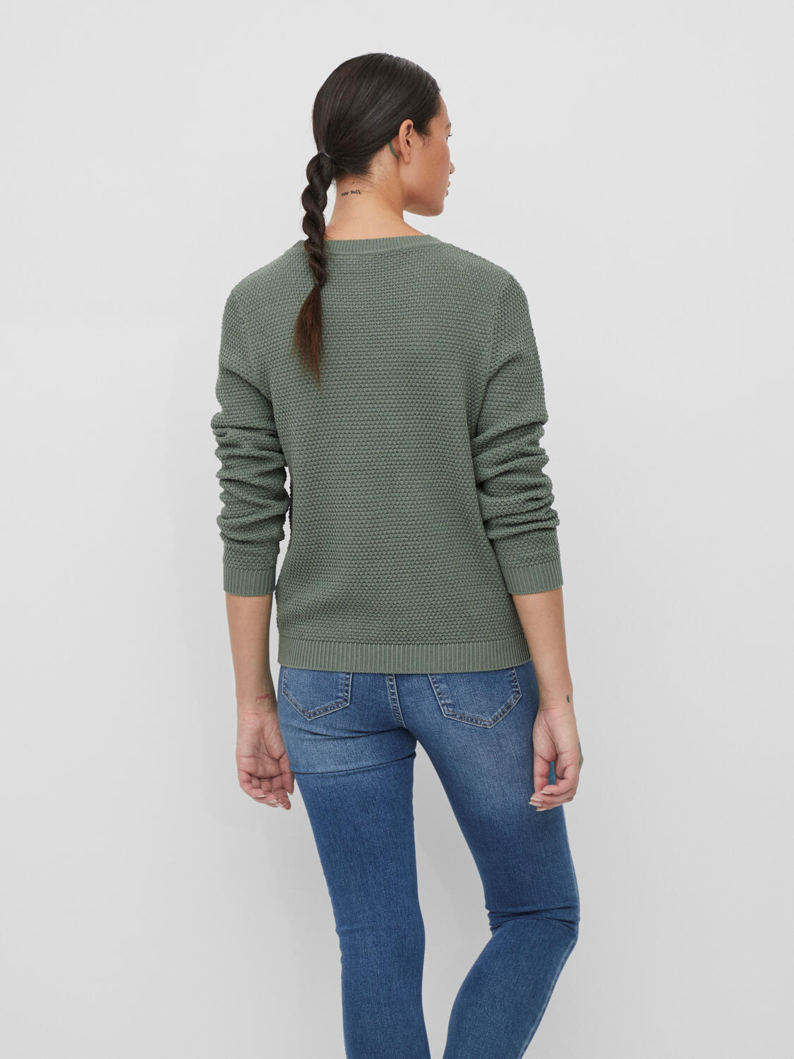 Vidalo o-neck striktrøje - Laurel Wreath