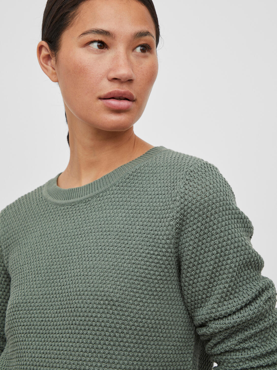 Vidalo o-neck striktrøje - Laurel Wreath